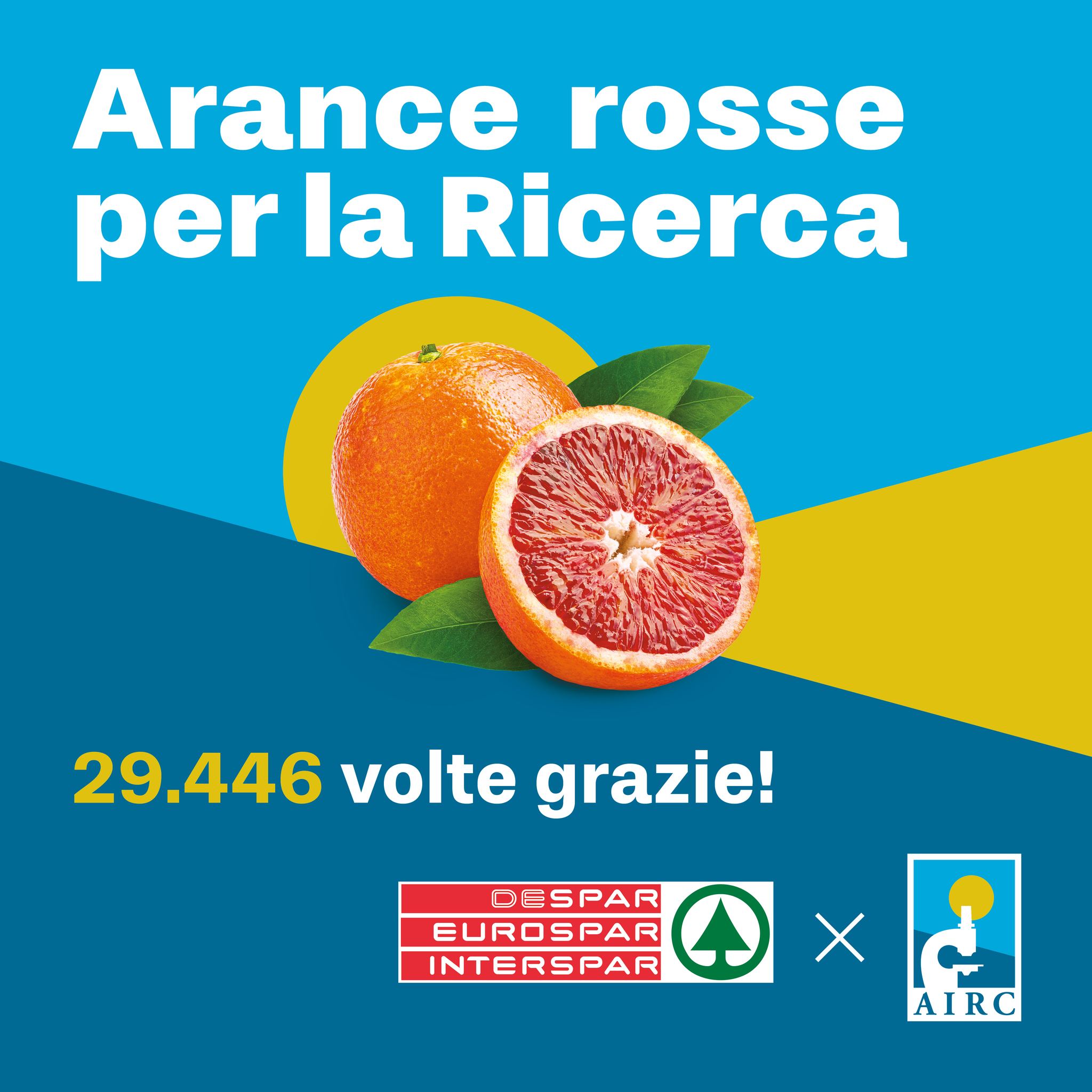 Iniziativa Despar arance rosse airc